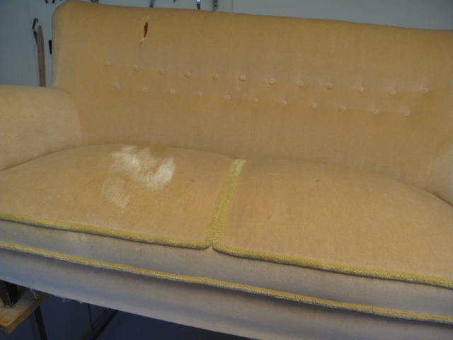 Omklädsel soffa